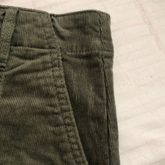 Forever 21 Olive Green Corduroy Skirt - Picture 3 of 5